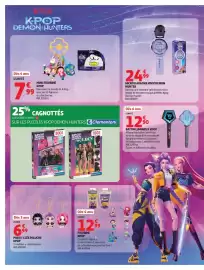 Catalogue Auchan page 60: KPOP MINI-FIGURINE €7,99, BATON LUMINEUX KPOP €12,90