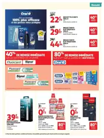 Catalogue Auchan page 67: PHILIPS BROSSE À DENTS ÉLECTRIQUE SONICARE €39,95, Colgate Dentifrice Harry Potter €0,59