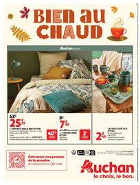 Catalogue Auchan page 28: BENY PARURE FLANELLE €25,79, LA TASSE À CAFÉ 15 CL €2,49