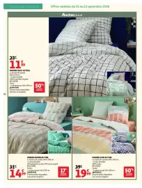 Catalogue Auchan page 12: PARURE OUPER ACTUEL €14,99, OLMI PARURE ACTUEL €19,99