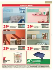 Catalogue Auchan | Inspiration déco page 15: Peinture glycero blanc satin €5,00