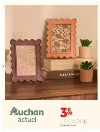 Catalogue Auchan page 16: LE CADRE €3,99