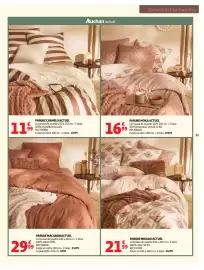 Catalogue Auchan page 21: PARURE MIKADO ACTUEL €21,99, PARURE MACARON ACTUEL €29,99