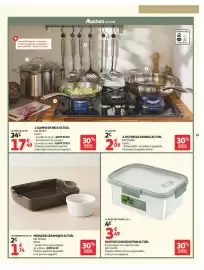 Catalogue Auchan | Inspiration déco page 23: ACTUEL Boîte de conservation €3,49, MOULERIE CERAMIQUE ACTUEL €1,74