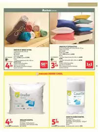 Catalogue Auchan | Inspiration déco page 25: Couette Légère Essentiel €5,99, Oreiller Essentiel €4,49