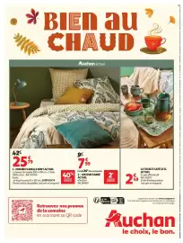 Catalogue Auchan page 28: BENY PARURE FLANELLE €25,79, LA TASSE À CAFÉ 15 CL €2,49