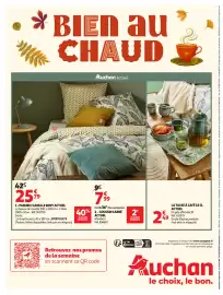 Catalogue Auchan page 28: BENY PARURE FLANELLE €25,79, LA TASSE À CAFÉ 15 CL €2,49