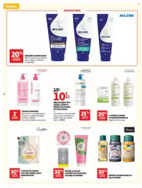Catalogue Auchan Parapharmacie page 8: URIAGE DERMA-PHY CRÈME LAVANTE DERMATOLOGIQUE €10,12, Cavaillès Gel Bain Douche €5,00
