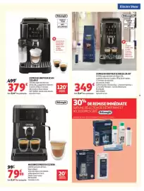 Catalogue Auchan | Electroshow page 3: DeLonghi Expresso broyeur ECAM 220.60.B €379,00
