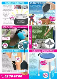 Nyttig kundeavis Side 17: Ugressfjerner €249,00, Roterbart sete €1.299,00