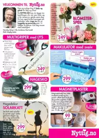 Nyttig kundeavis Side 2: Papirknuser €299,00, Blomster-speil €249,00
