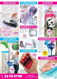 Nyttig kundeavis Side 23: Hånd- og finger-trener €129,00, Teleskopisk mopp €199,00