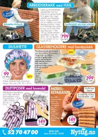 Nyttig kundeavis Side 26: Plassbesparende glassbokser €399,00, Furniture Touch-Up Marker €149,00