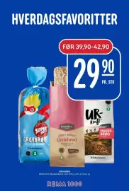 Rema 1000 kundeavis Side 15: Mesterbakeren Grovbrød €29,90