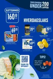 Rema 1000 kundeavis Side 2: Bama potetstappe €49,90, Gode hav laksefilet €69,90