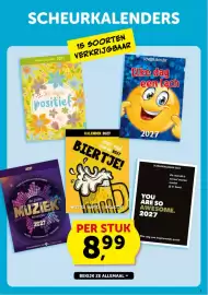 Boekenvoordeel folder Pagina 3: Scheurkalenders €8,99
