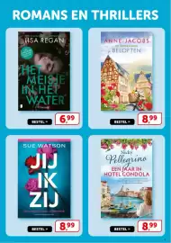 Boekenvoordeel folder Pagina 5: Een jaar in hotel gondola €8,99, Het meisje in het water €6,99