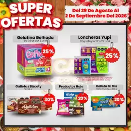 Catálogo Supermío Página 13: Bizcoty galletas, Gelatina Gelhada