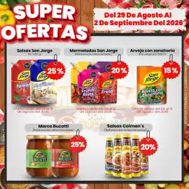 Catálogo Supermío Página 14: Salsas San Jorge, Mermeladas San Jorge