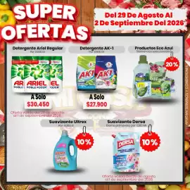 Catálogo Supermío Página 25: Dersa suavizante eterna primavera, Detergente AK-1 €27.900,00