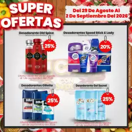 Catálogo Supermío Página 31: Old Spice desodorante, Desodorantes Speed Stick & Lady