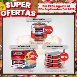 Catálogo Supermío Página 9: Isabel atún gran sabor, Sardina Isabel