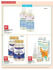Catalogue Auchan page 12: Ladrôme ProPolis Spray nasal €5,00, PHYTO-ACTIF Mélatonine végétale 1,9 mg €5,00