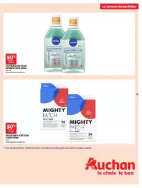 Catalogue Auchan page 13: NIVEA Eau Micellaire Peaux Imperfections €5,00, Hero. MIGHTY PATCH €5,00