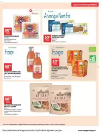 Catalogue Auchan page 5: NATURE de pommes €1,00, Blini Blinis Cocktail €2,49