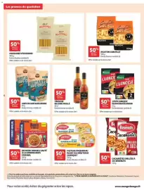 Catalogue Auchan page 6: BIOVOC SHIITAKES CRISPS €2,00, MAILLE Vinaigre de cidre €5,00