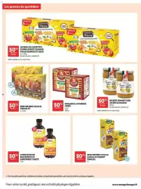Catalogue Auchan page 8: Lucien Georgelin Dessert Pomme Poire €2,99, JOKER BOISSON MULTIFRUITS ET GINGEMBRE 5 SHOTS €2,49