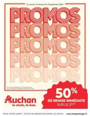 Auchan (valable jusqu'au 13-09)