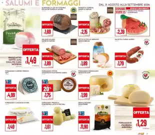 Volantino Pan Pagina 11: Formaggio ovino stagionato pastorino sardo €1,75, Petto di pollo arrosto aeQuilibrium €1,89