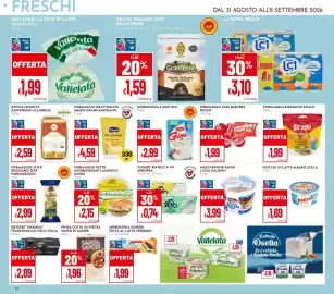 Volantino Pan Pagina 12: Formaggio grattugiato Gran Campidano €4,59, Yogurt bianco A-Yo Arborea €0,74