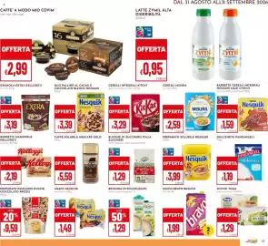 Volantino Pan Pagina 17: Snack Nesquik €1,49, Caffè solubile Nescafé Gold €5,59