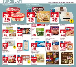 Volantino Pan Pagina 19: Pizza Regina alta margherita €2,56, Tris grigliato gusto ricco Orogel €3,10