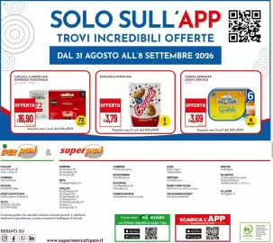 Volantino Pan Pagina 28: Gocciolè chocolate €3,79, Lavazza espresso passionale €16,90