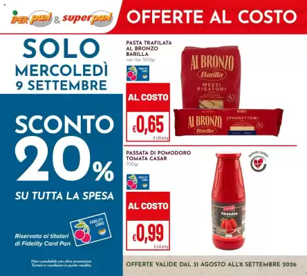 Pan (valido fino al 8-09)