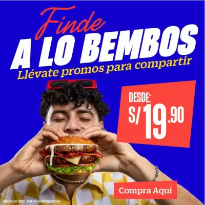 Catálogo Bembos (válido hasta 13-09)