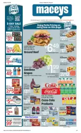 Maceys weekly ad week 35 Page 1: Fresh Sweet Corn €0,50, Crav'n ice cream €5,99