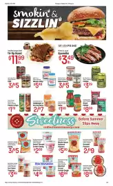 Maceys weekly ad week 35 Page 7: Food Club salsa €1,99, Stubb's baked beans €1,67