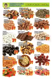 Johnvince Foods flyer Page 3: Yogurt Covered Raisins €3,99, CCC Juice Berries €2,99