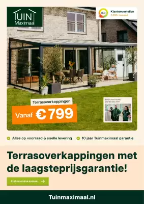 Tuinmaximaal (geldig t/m 30-09)