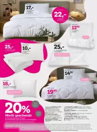 Mömax Flugblatt Seite 2: Modern Living 3-Kammer-Kissen Vanessa €9,99, Nadana Kopfpolster Bambus €17,00
