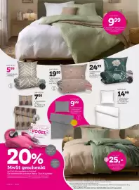 Mömax Flugblatt Seite 4: Bettwäsche Jaqueline €14,99, Modern Living Bettwäsche Marble €5,99