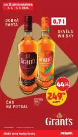 Penny Market leták týden 36 Strana 31: Grants skvělá whisky €249,90