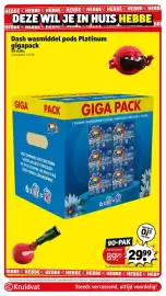Kruidvat folder week 36 Pagina 11: Dash wasmiddel pods Platinum €29,99