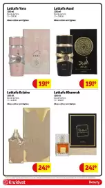 Kruidvat folder week 36 Pagina 17: Lattafa Eclaire €24,99, Lattafa Yara €19,99