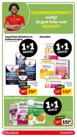Kruidvat folder week 36 Pagina 34: Juvamine vetverbranding €15,50, Lucovitaal vitamines en huidverzorging €29,99