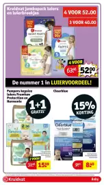 Kruidvat folder week 36 Pagina 39: Kruidvat jumbopack luiers en luierbroekjes €52,00